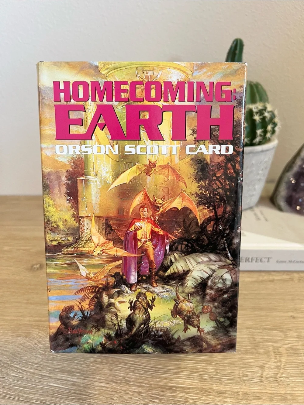 Homecoming Earth Orson Scott Card Hardcover 1995 Sci-Fi Omnibus Earthfall Born